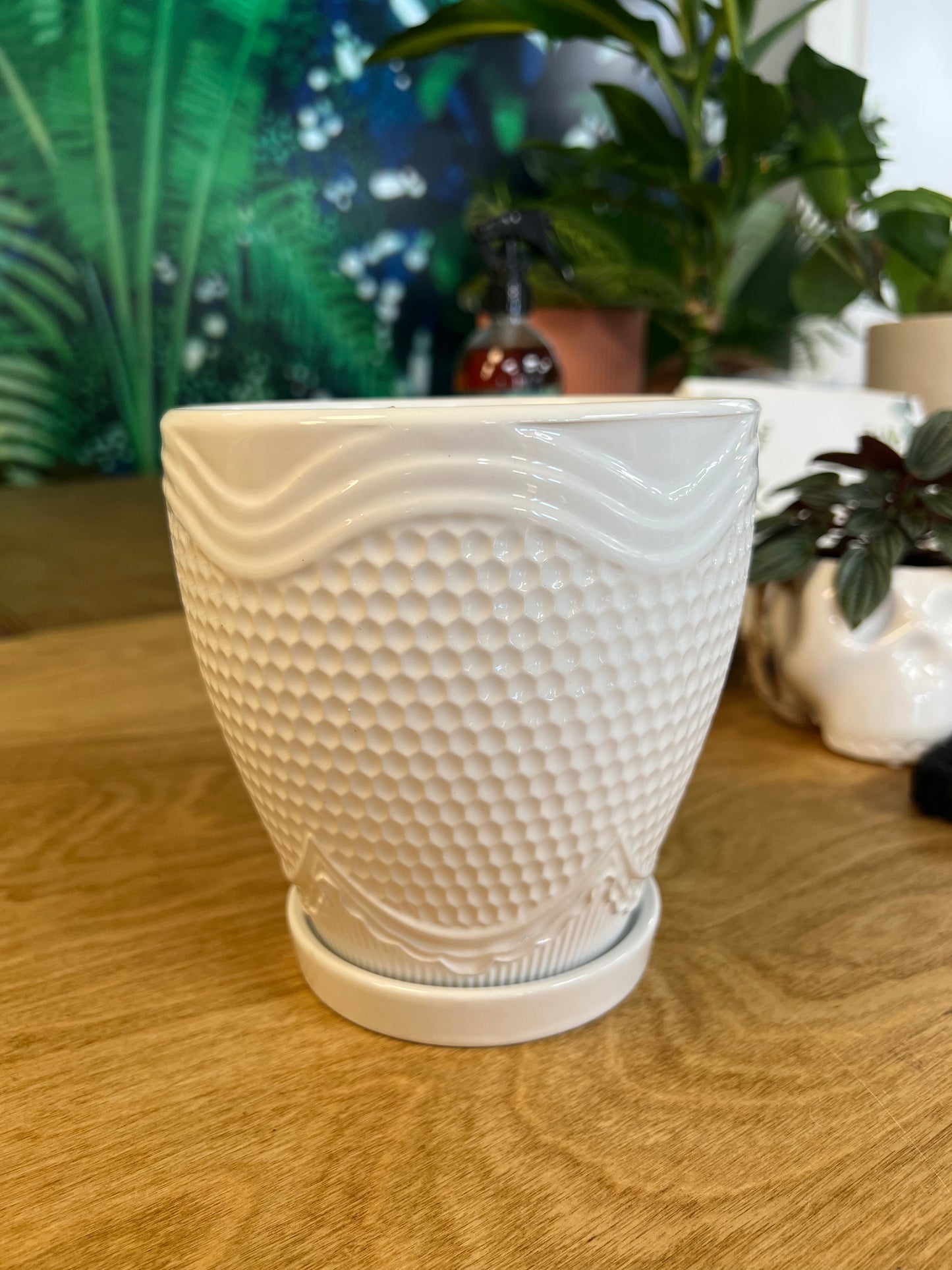 Florence White Planter