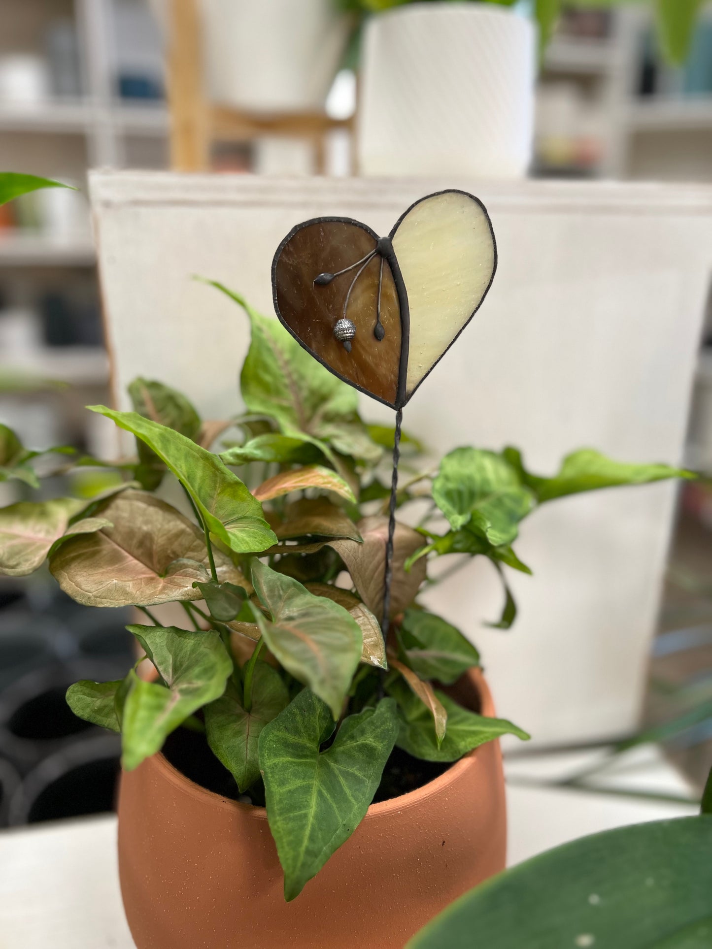 Petit Coeur en Vitrail