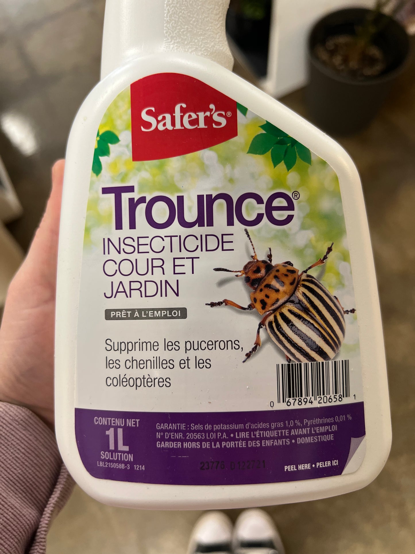 Insecticide Tronce Safer's