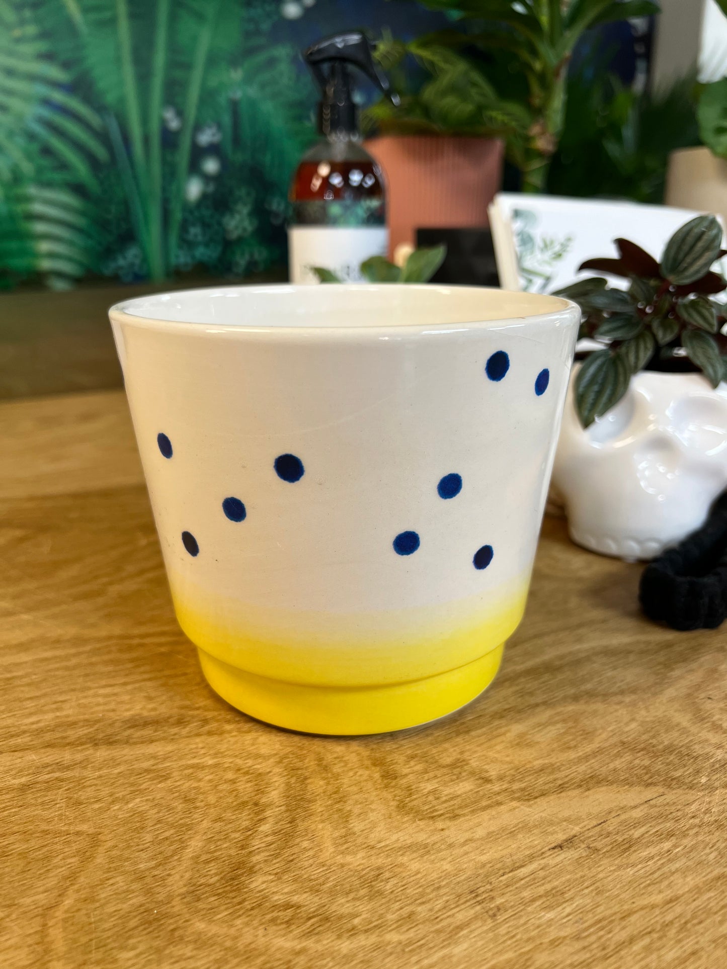 Cache pot Daejo Jaune