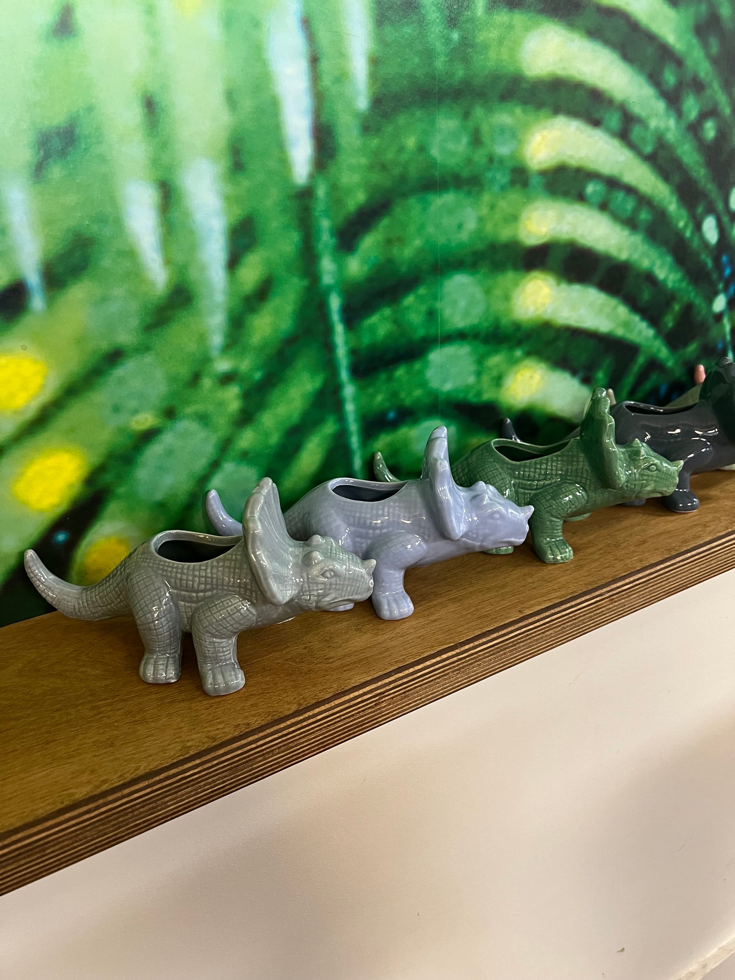 Triceratops Dinosaur Plant Pot