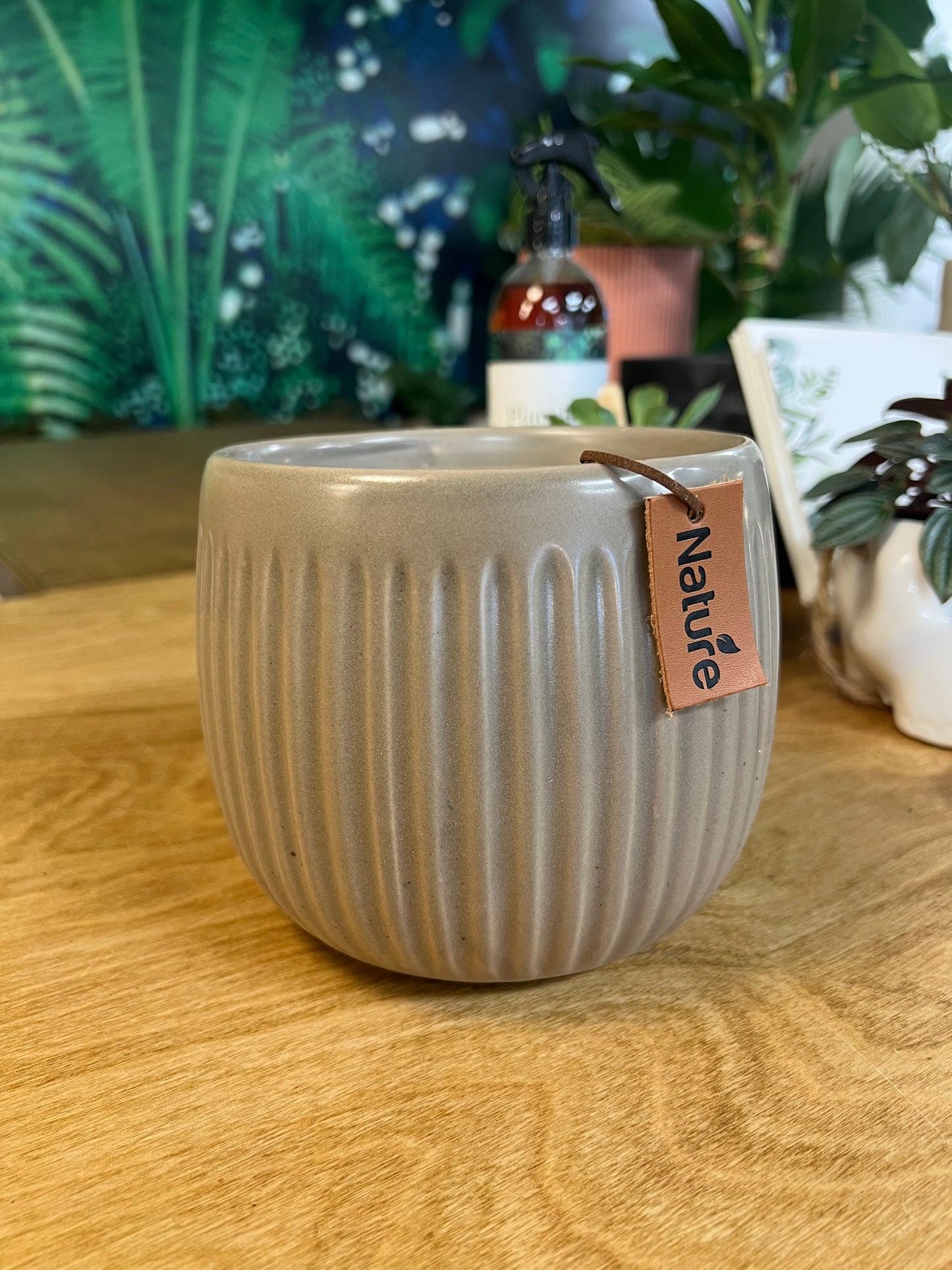 Cache pot François Gris