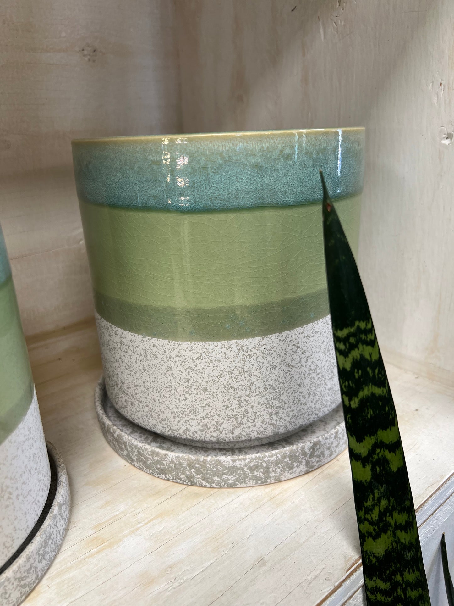 Pot & Soucoupe Minute Bleu