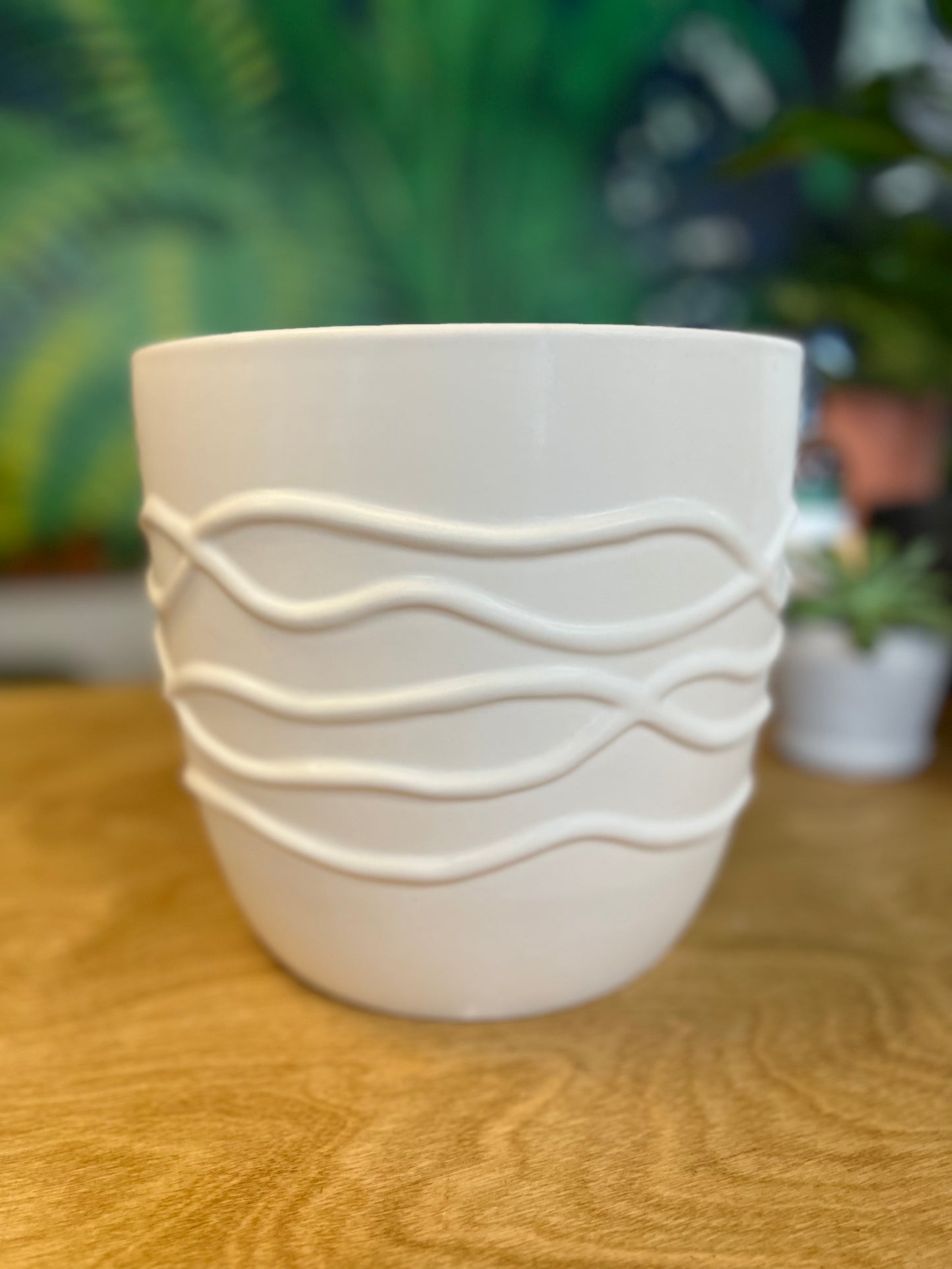 Cache pot Michelle Blanc