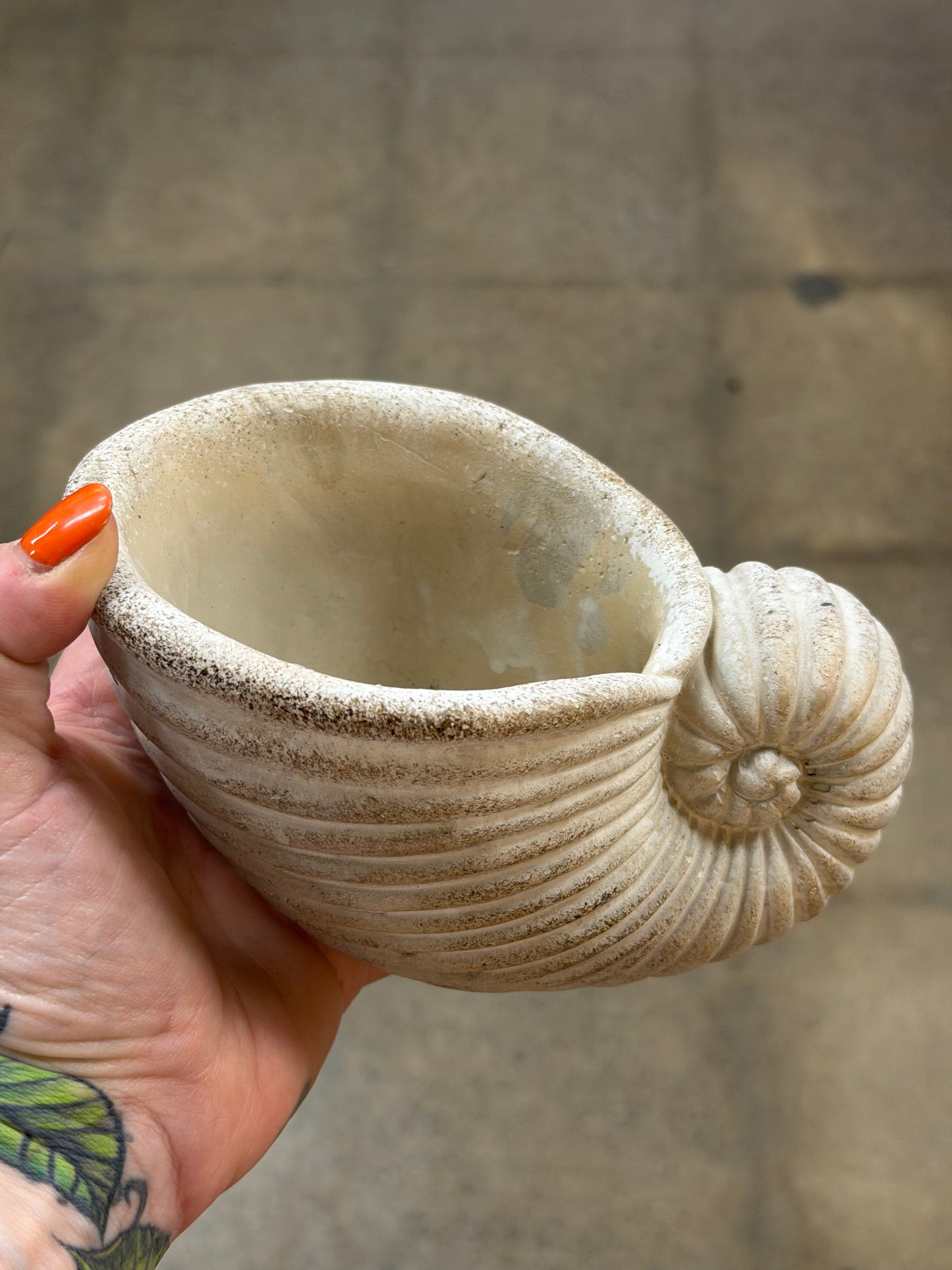 Cache pot Coquillage
