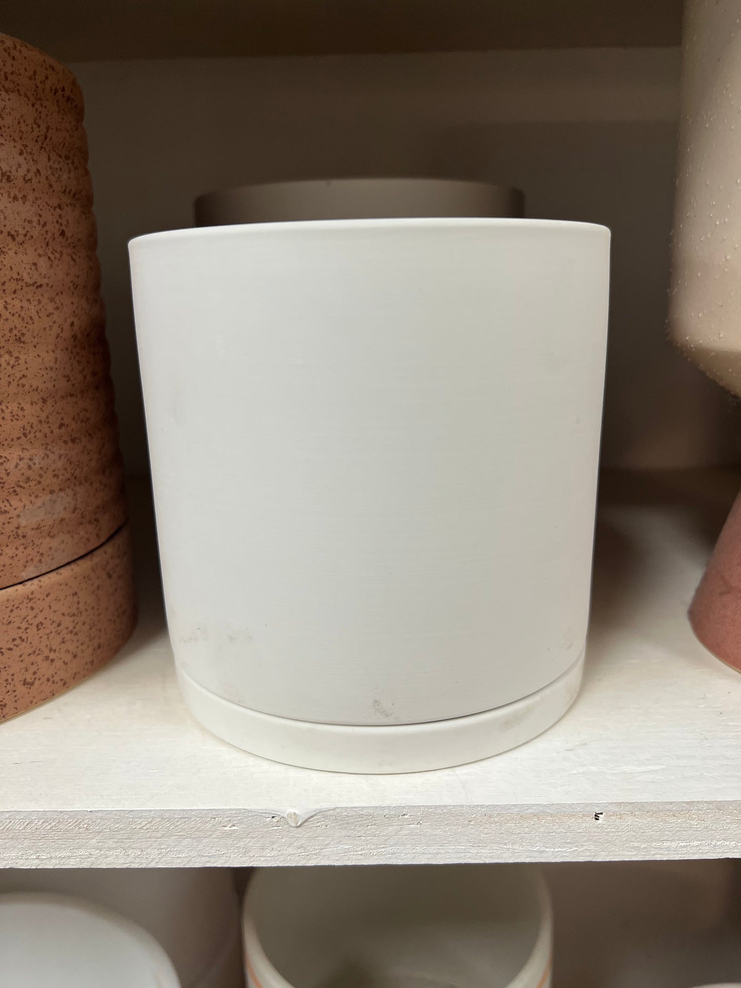 Pot & Soucoupe Dojo Blanc