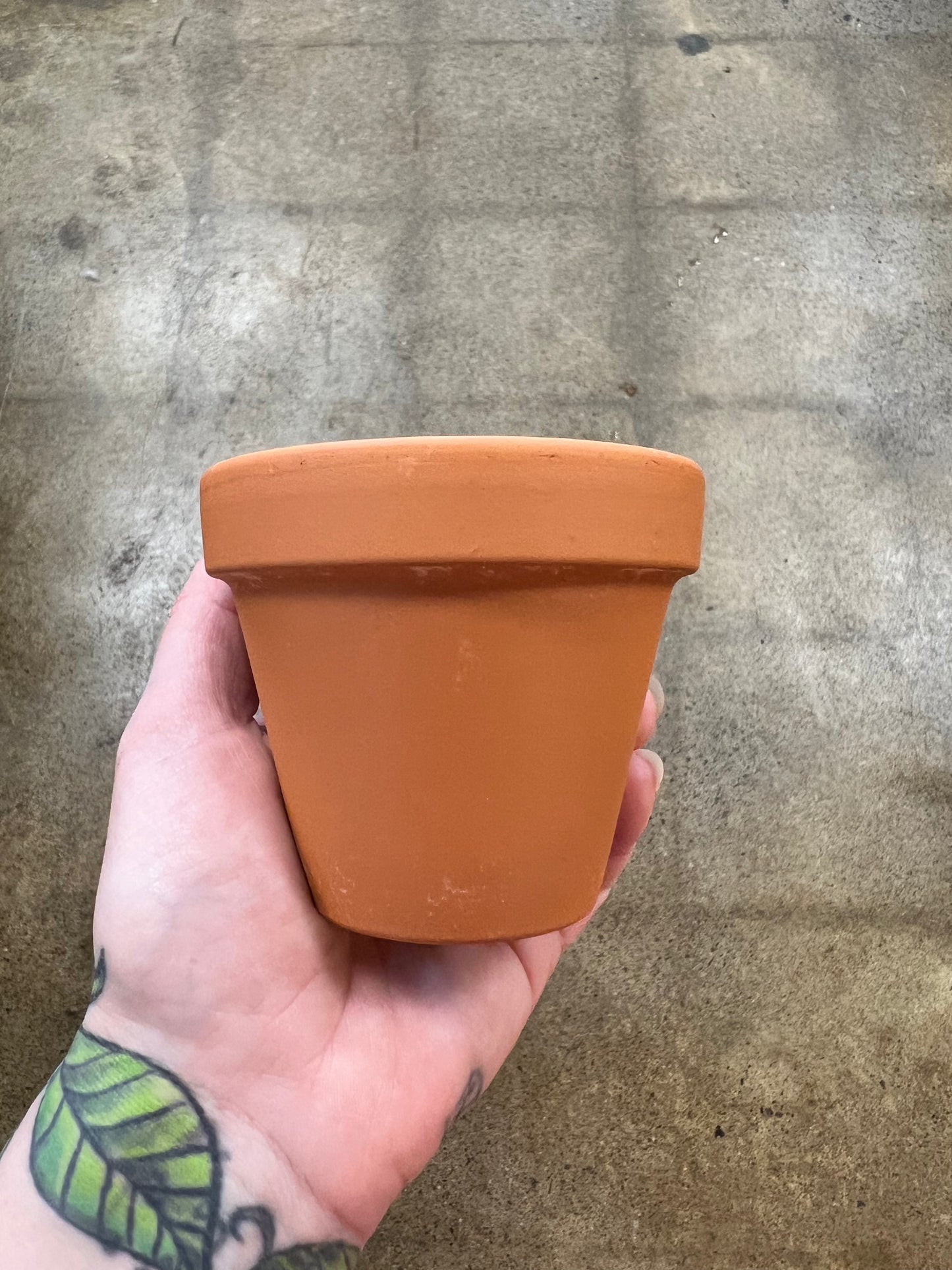 Pot en terre cuite terracotta