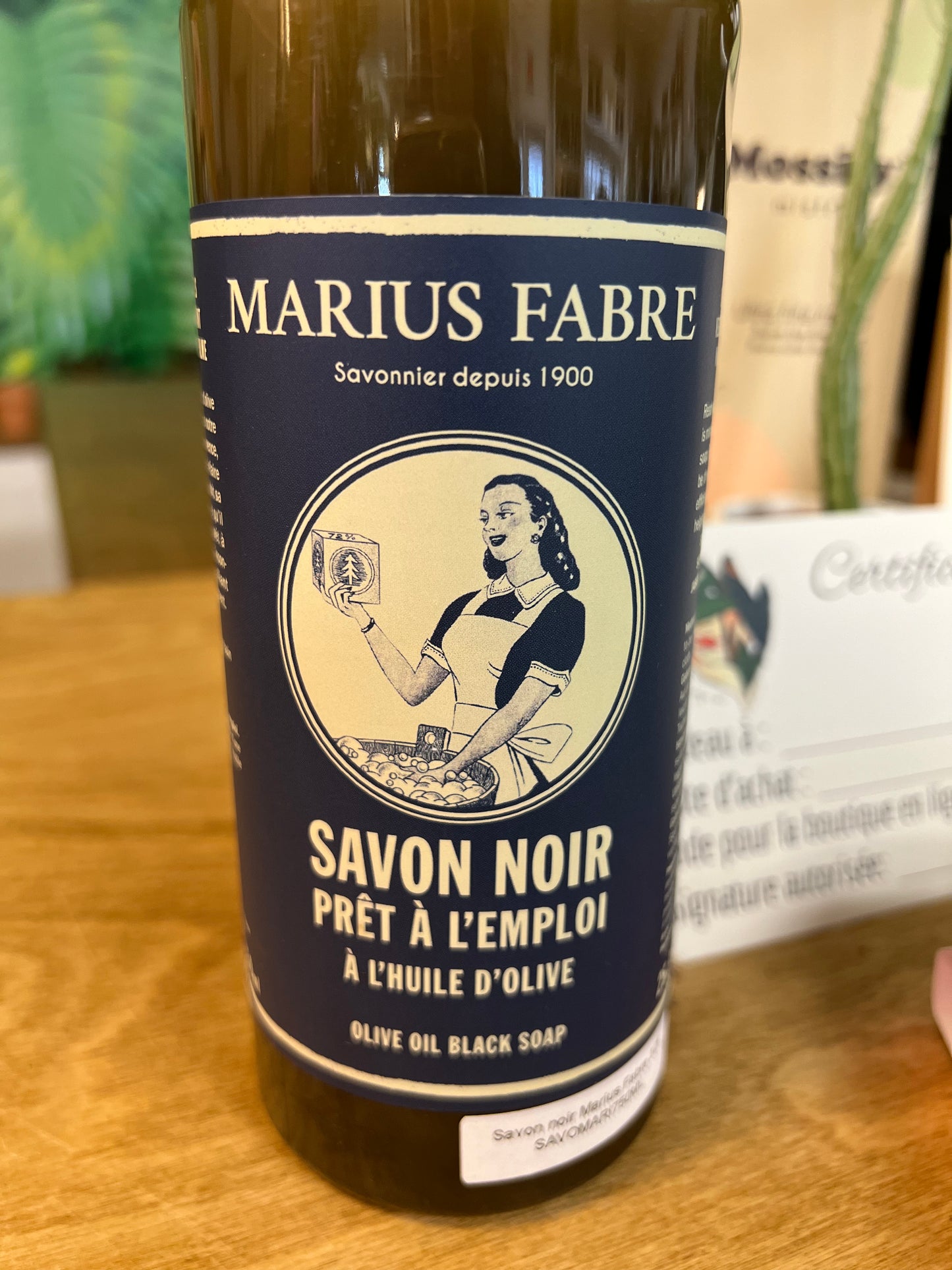 Savon Noir Marius Fabre