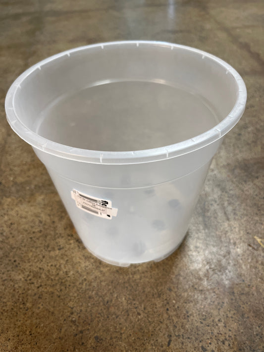 Pot de culture transparent