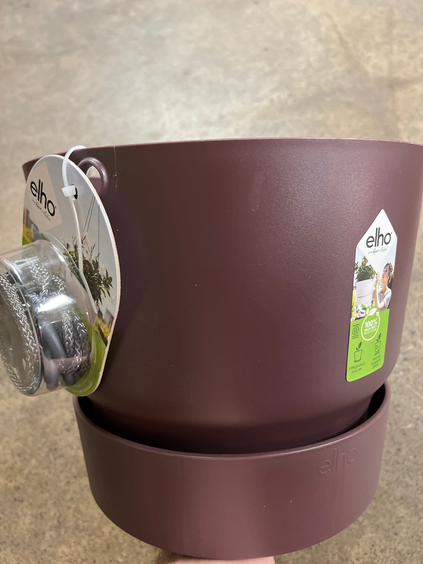 Pot suspendu Greenville Prune