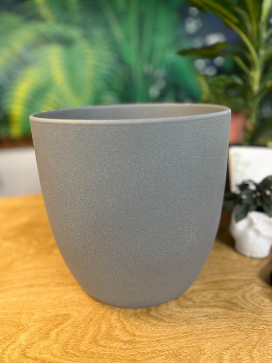 Cache pot Basel stone Gris Foncé