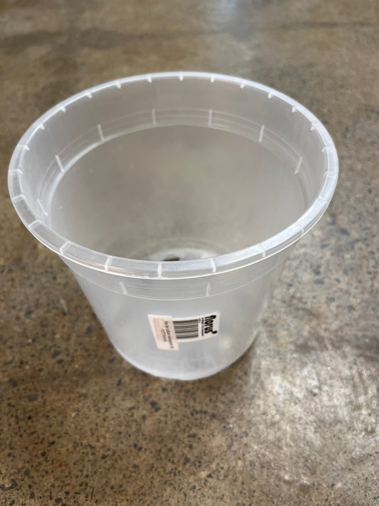 Pot de culture transparent