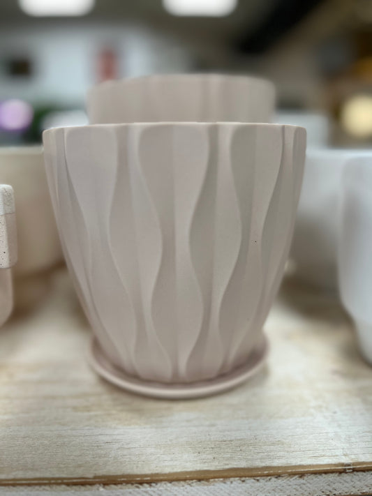 Pot & Soucoupe Virago A Rose