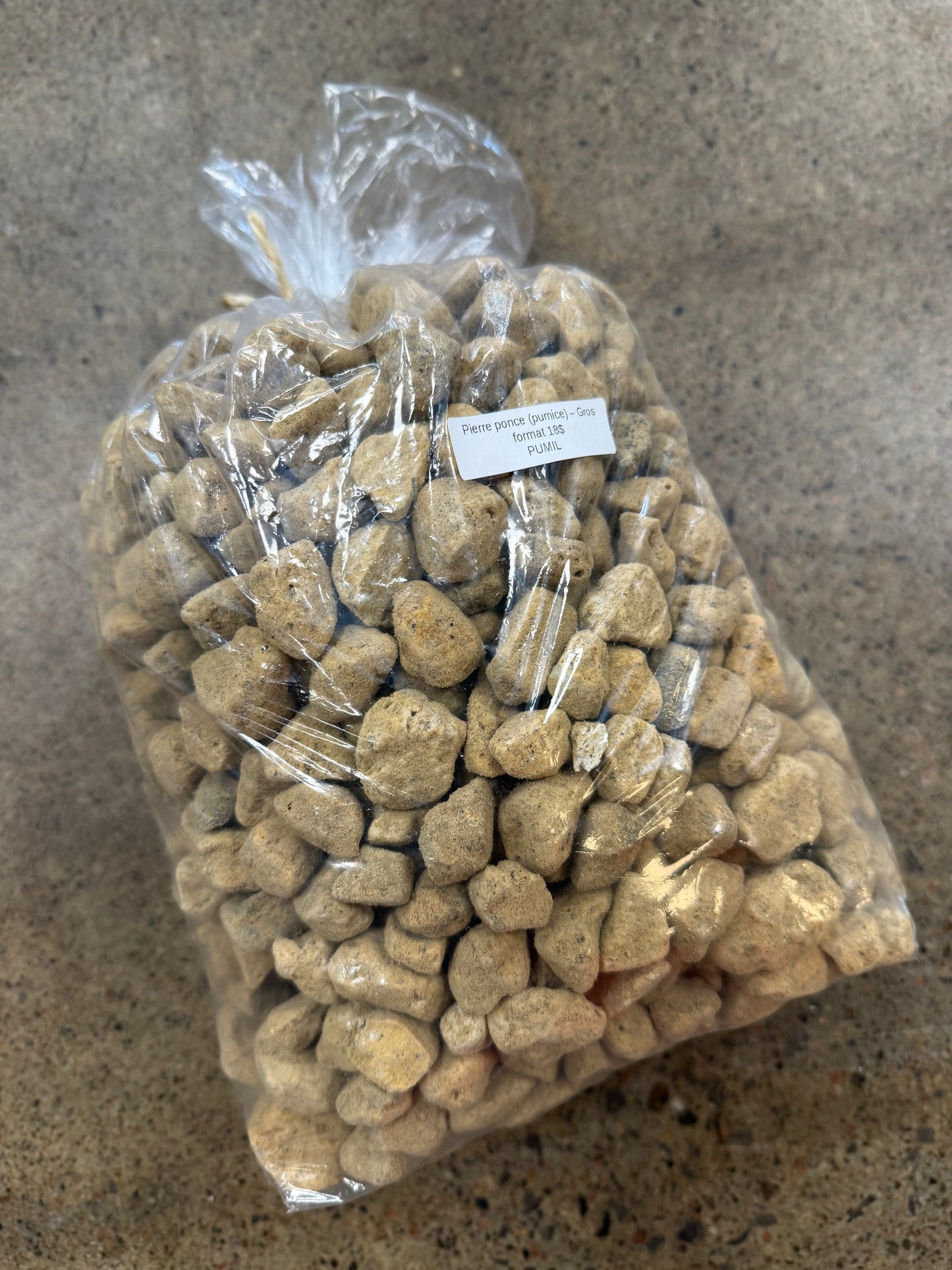 Pierre ponce (pumice) – Gros format