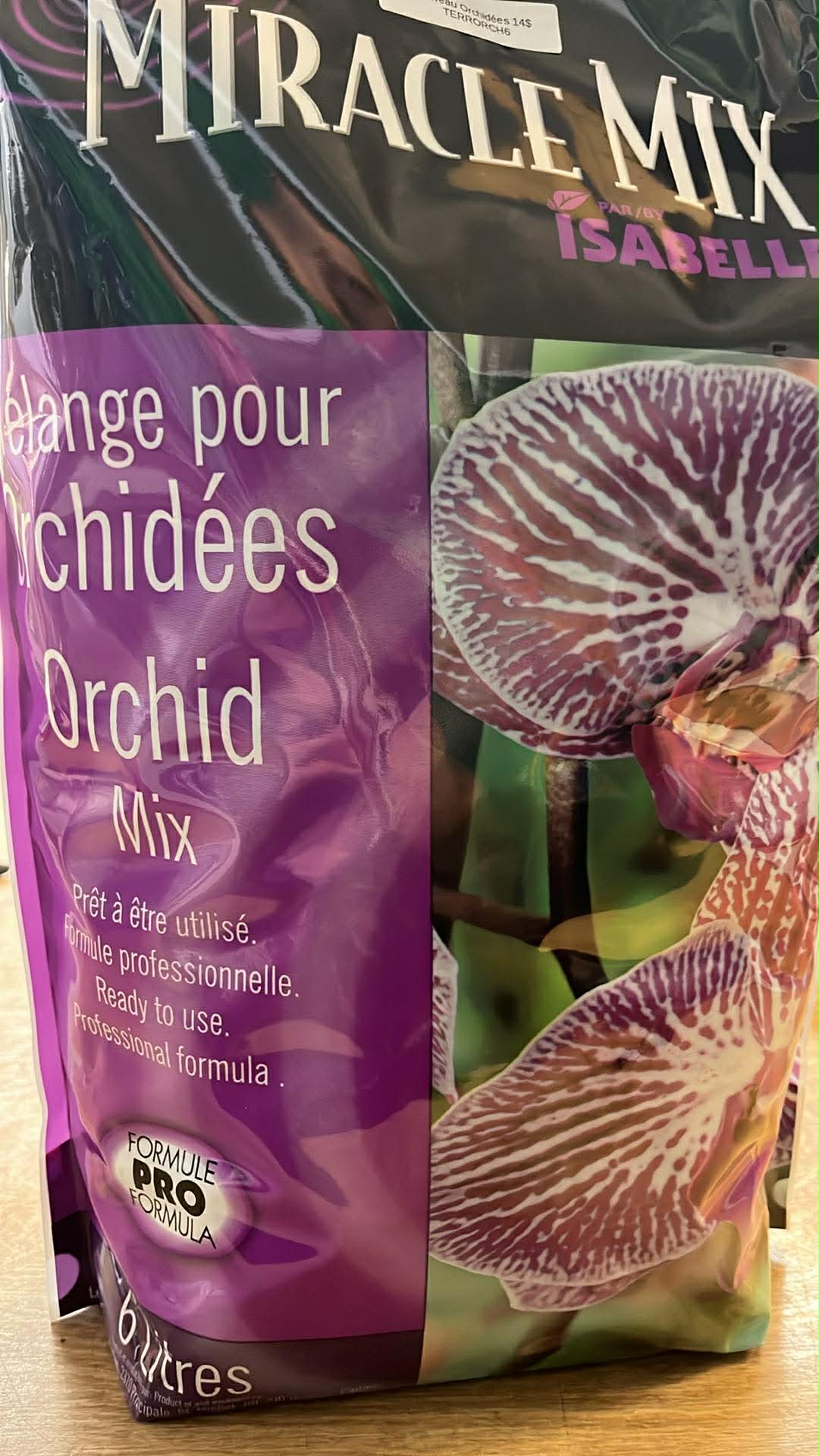 Terreau Orchidées