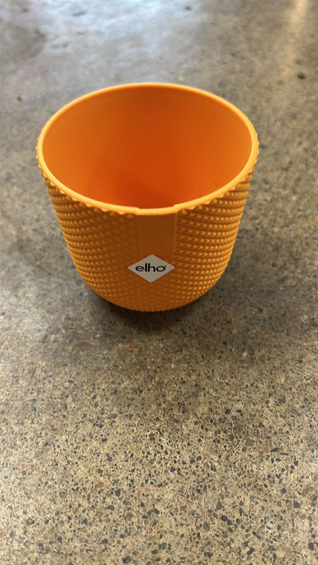 Cache pot Elho Jazz Orange