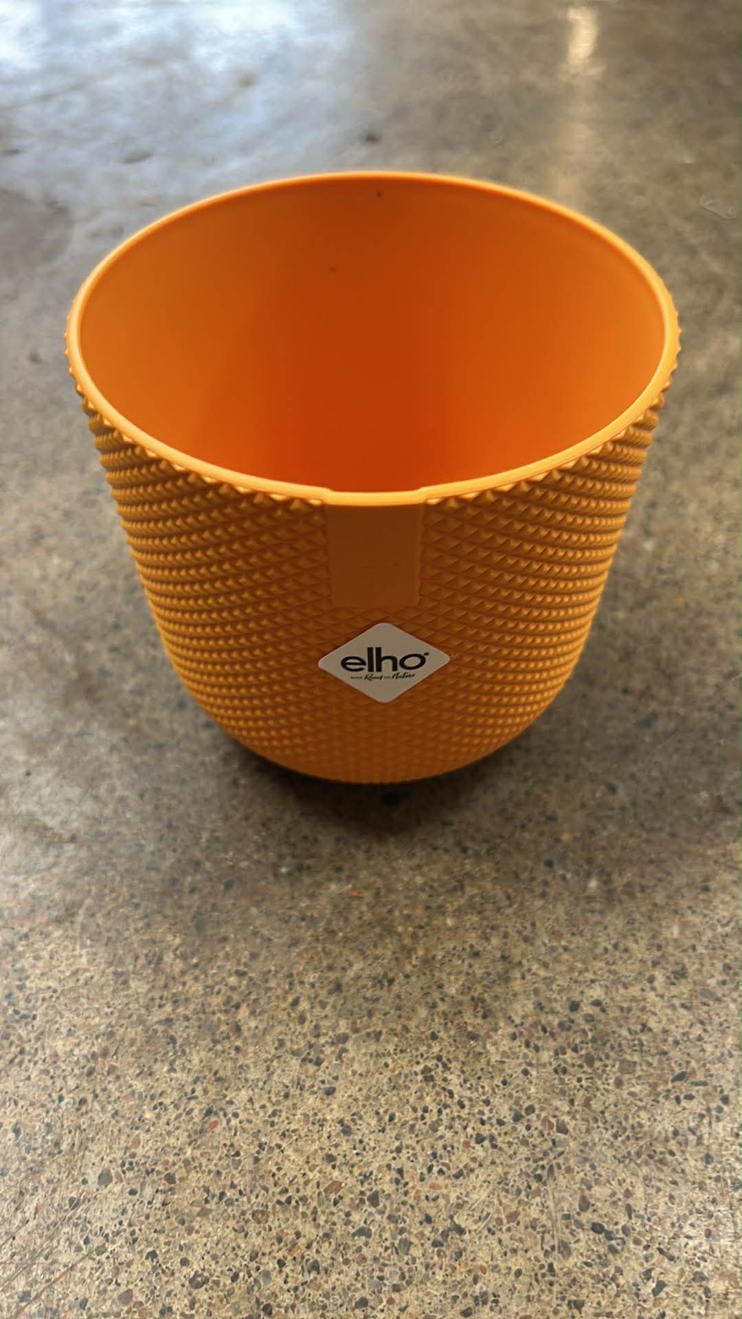 Cache pot Elho Jazz Orange