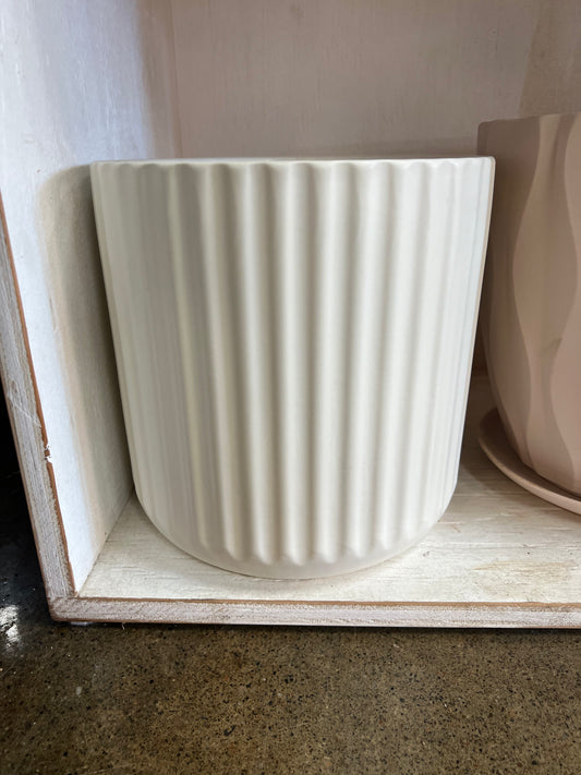 Cache pot Beam Blanc