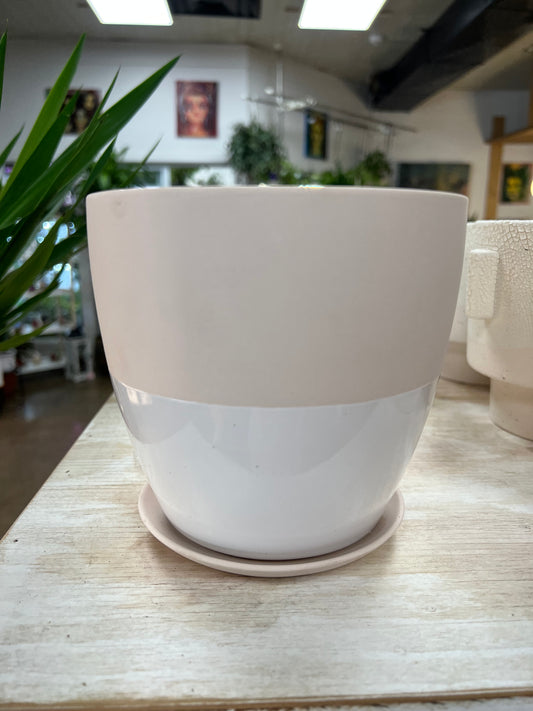 Pot & Soucoupe Dyad Rose