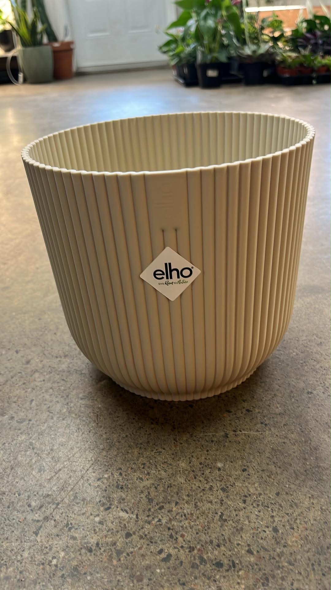 Cache pot Elho Beige