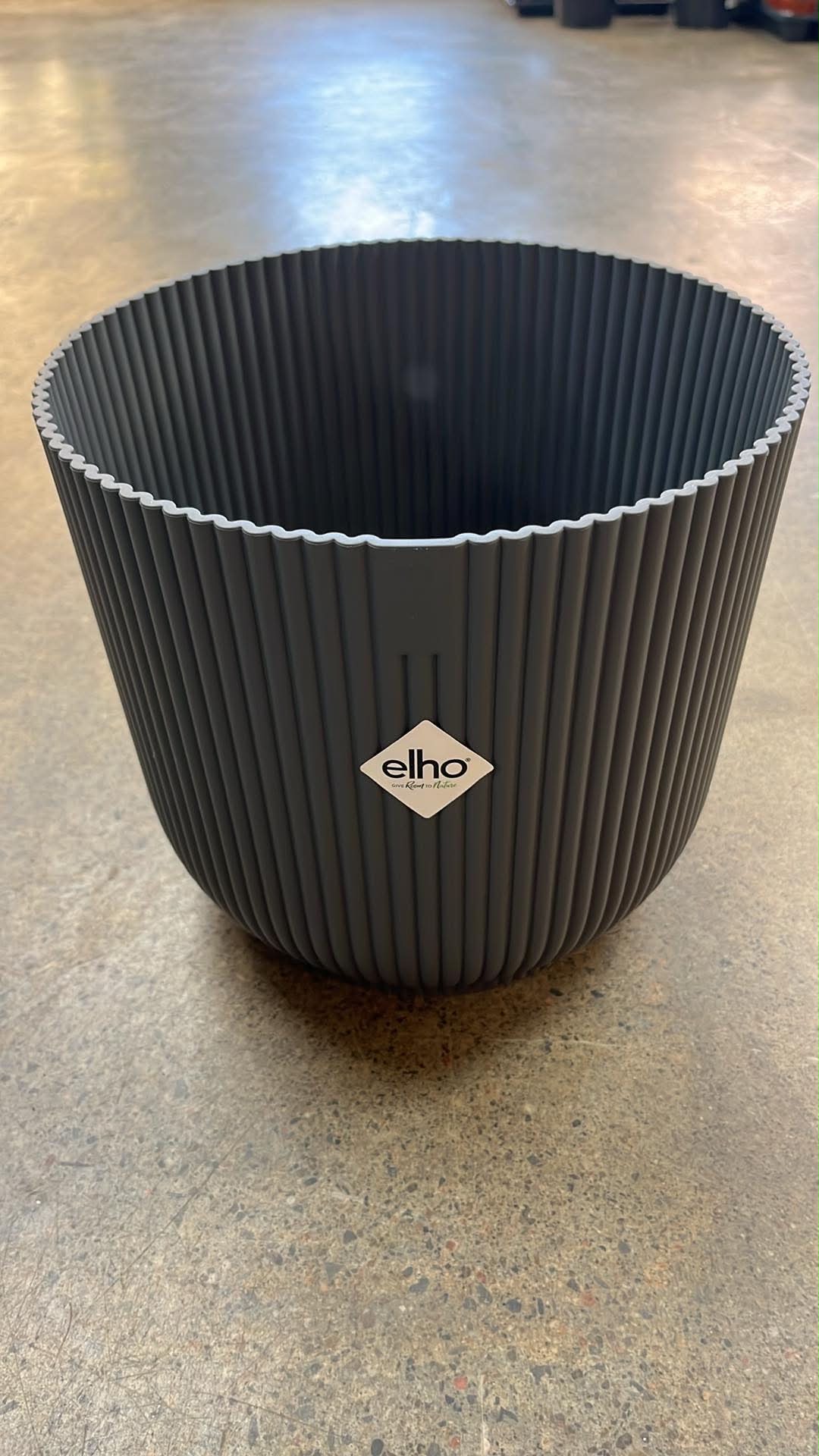 Cache pot Elho Charbon