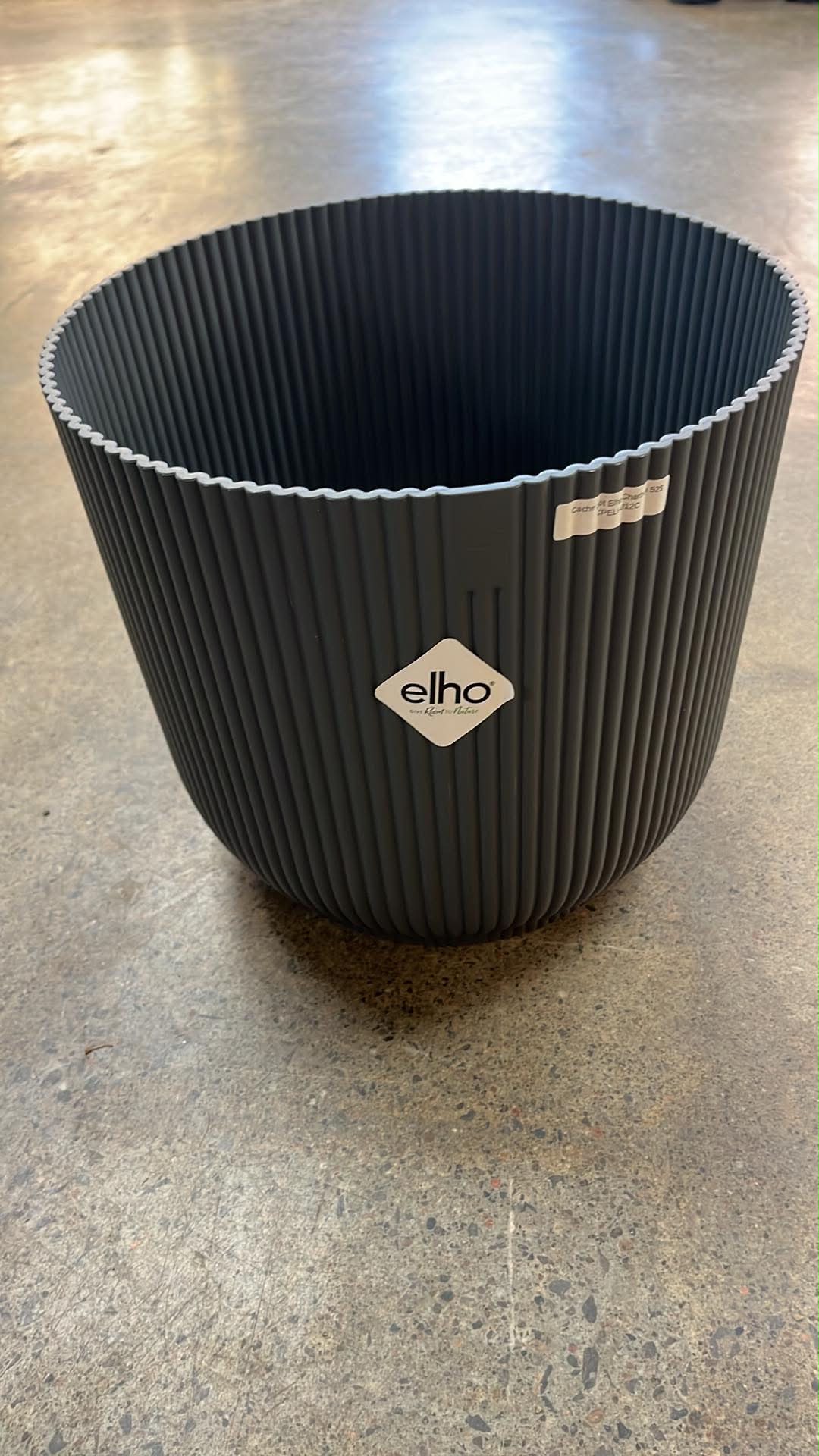 Cache pot Elho Charbon