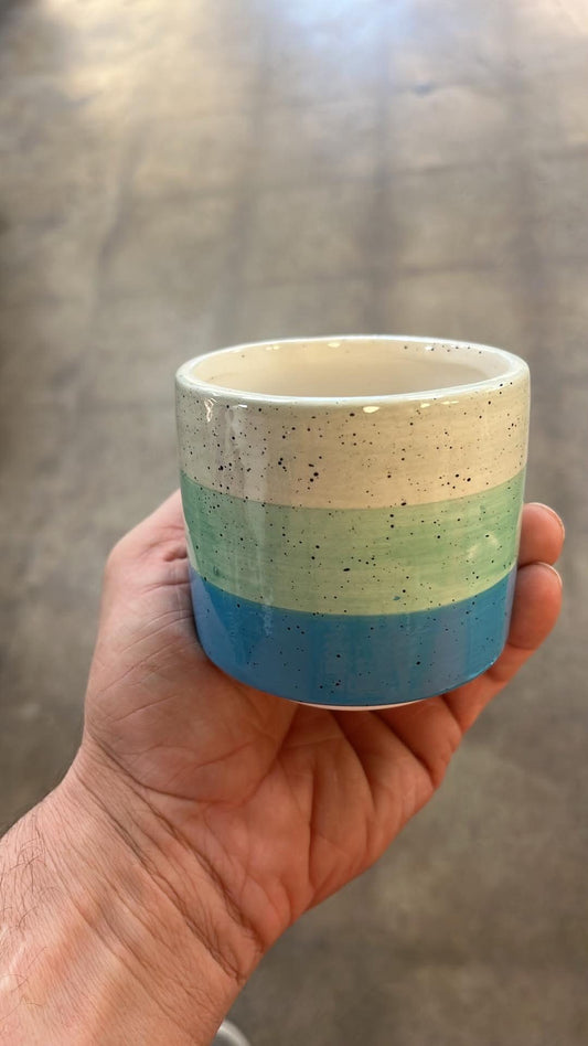 Cache pot Ema Bleu